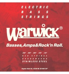 Warwick Red Label Bass String Set Stainless Steel .040-.130