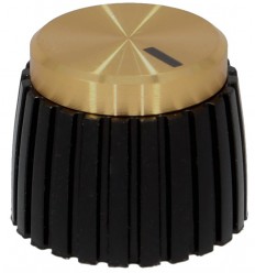 Banzai Music Marshall Black/Gold Set Screw Knob
