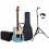 Pachete Zeedo Shop JET Guitars JT-300 BL R + Combo portabil si Accesorii
