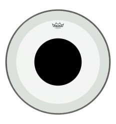 Remo Powerstroke P3 Clear Black Dot 22 P3-1322-10