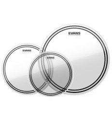 Evans EC2S Clear Rock Pack (10, 12, 16) ETP-EC2SCLR-R