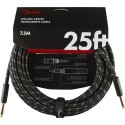 Fender Deluxe Series Black Tweed 7.5 m, Drept - Drept