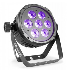 Beamz BT280 LED Flat Par 7x10W 6-in-1 RGBAWUV