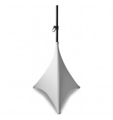 Beamz Speaker stand cover white 70cm