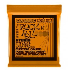 Ernie Ball 2252 PURE NICKEL HYBRID SLINKY 9-46