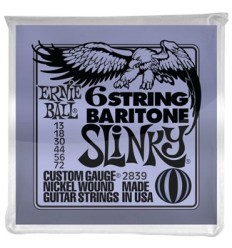 Ernie Ball 2839 NICKEL WOUND BARITON SLINKY 13-72
