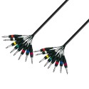 Adam Hall 3Star Multicore 8 x TRS 3m