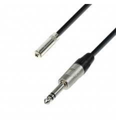 Adam Hall 4Star Prelungitor Casti Stereo F 3.5mm M 6.3mm 3m