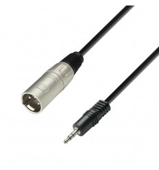 Adam Hall 3Star Stereo TRS 3.5 tata - XLR tata 1m