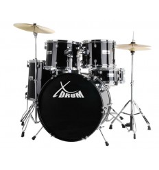X Drum Semi N Drum Kit Midnight Black