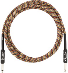 Fender Festival Instrument Cable Rainbow 3m