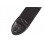 Fender Black Polyester Logo Strap WH