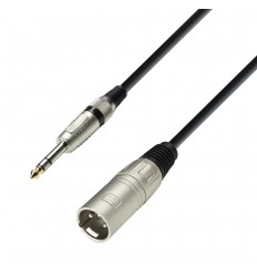 Adam Hall 3Star Mic XLRm-TRS 1m