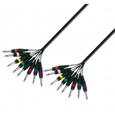 Adam Hall 3Star Multicore 8 x TS-TS 5m