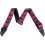 Jackson Strap with Double V Pattern, BK/RD