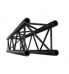 Milos Pro-30 Square G Truss - Straight - Heavy Duty - 1000 mm - Negru