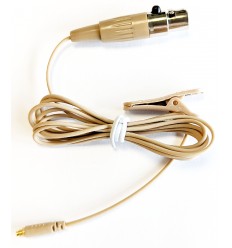 Audac 3-Pin Mini XLR - Beige