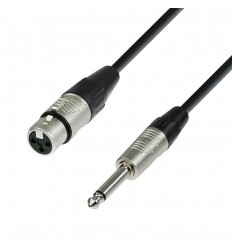 Adam Hall 4Star XLR female - 6.3 mm Jack mono 3 m