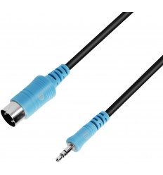 Adam Hall 3 Star 3.5 mm TRS MIDI - DIN 5-pin 1.5 m