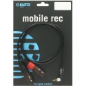 KLOTZ AY8A0100 Jack 3.5 mm tata - 2 x XLR mama